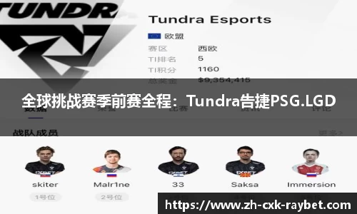 全球挑战赛季前赛全程：Tundra告捷PSG.LGD